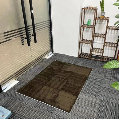 Puzzle Piankowe EVA Mata  Podłogowa Brązowe 30x30cm-1254-BRO-3831128624543-pool garden party