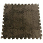 Puzzle Piankowe EVA Mata Pluszowa Dywan Podłogowa Brązowe 30x30cm-12szt.