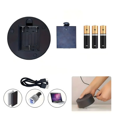 Lampka Nocna Prezent Miś 3D Illusion do Sypialni dla Dzieci Biurkowa USB-RC-K-1499-5906301406624-Pool Garden Party