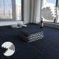 Puzzle Piankowe EVA Mata Pluszowa Dywan Podłogowa Czarne 30x30cm-12szt.