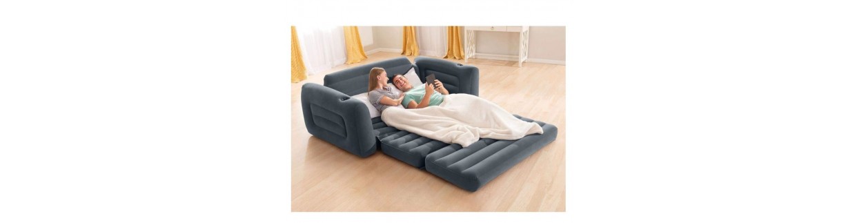 Materace, pufy i fotele dmuchane | Nadmuchiwane meble